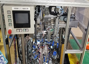回転テーブルビス締め自動機